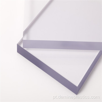 Painel de policarbonato transparente sólido de vendas a quente de 3 mm